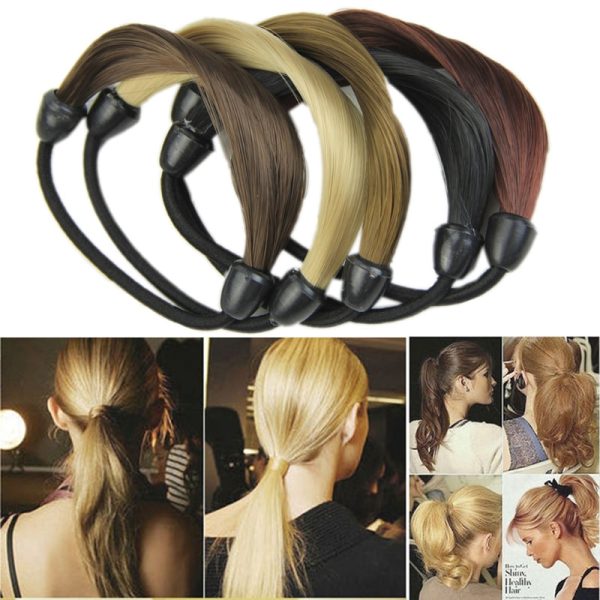 Korean Wig Ponytail Hair Band Cheap - Image 4