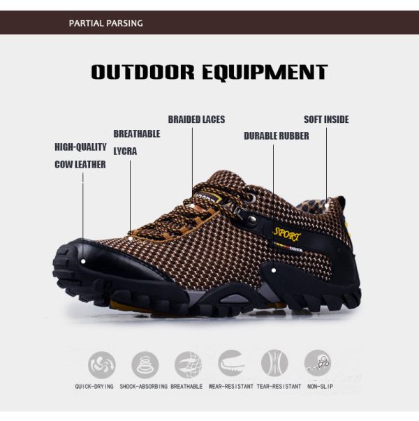 Breathable Lycra Leather Climbing Shoes Online now - Image 2