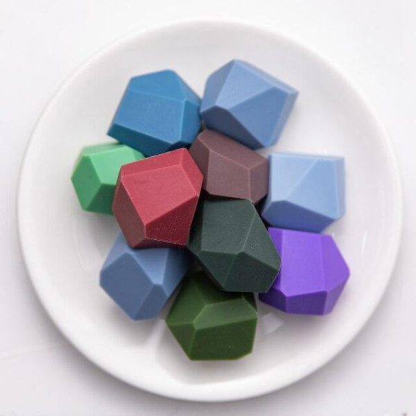 Colorful Wooden Stone Kids Intelligent Stacking Game Fashion - Image 5