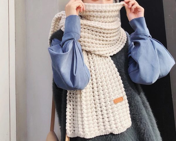 Luxury Brand New Women  s Handmade Scarf Online now - Image 2